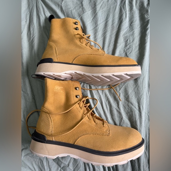 Sorel Jet Hi Line Lace Boots Waterproof new Women’s Size 10 - Picture 3 of 8